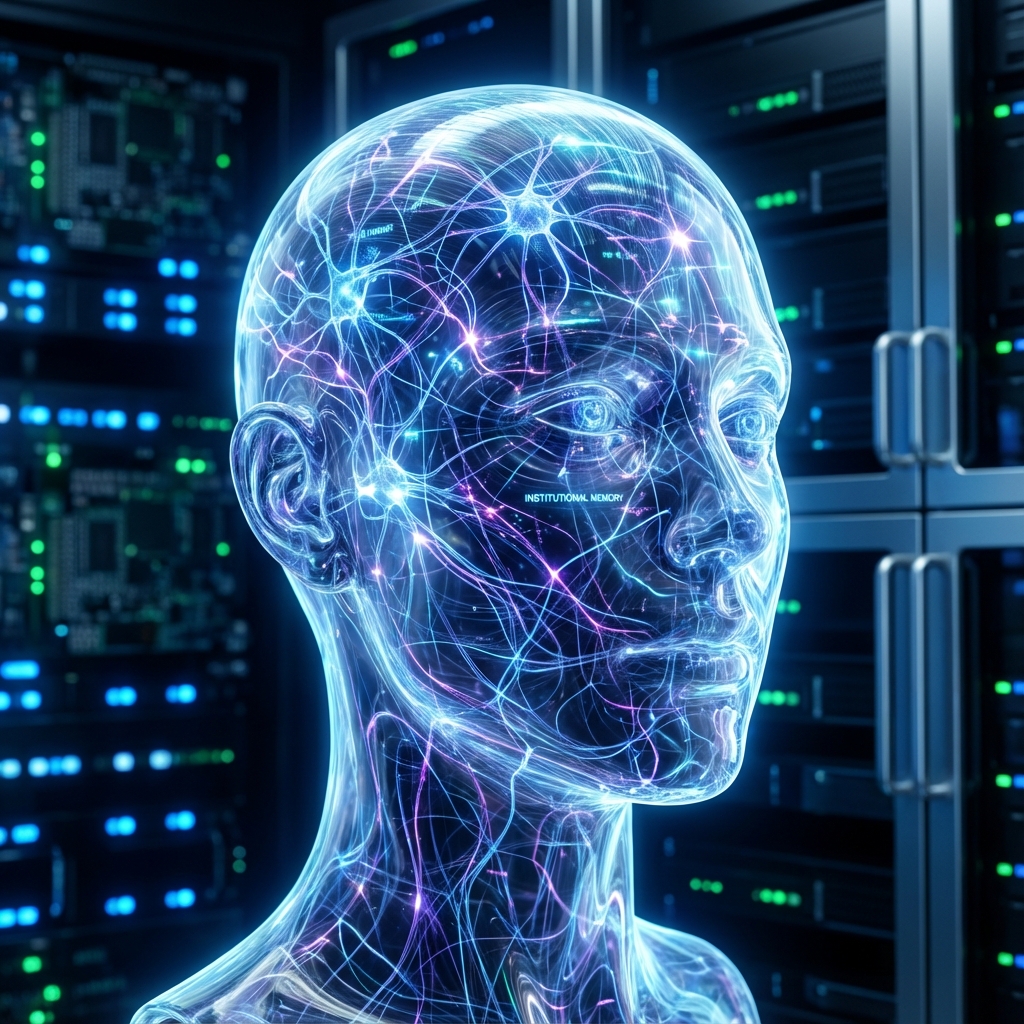 Neural network representing institutional memory